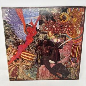 Santana "Abraxas" LP Record Album. Nice Vinyl! 1970s. With Original Poster